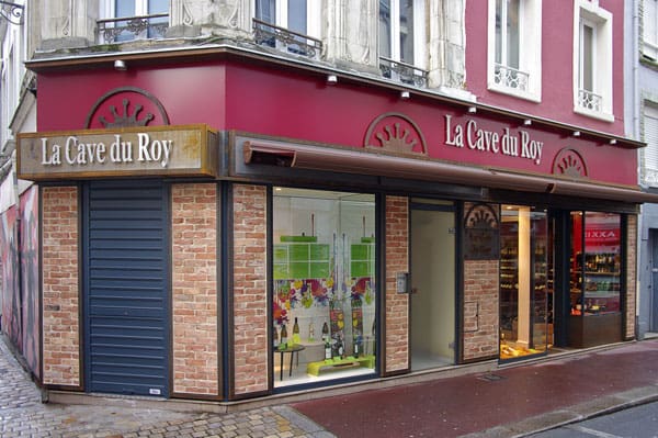 la cave du roy vitrine